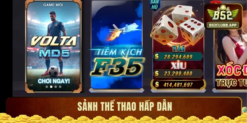 Sảnh thể thao Volta MD5